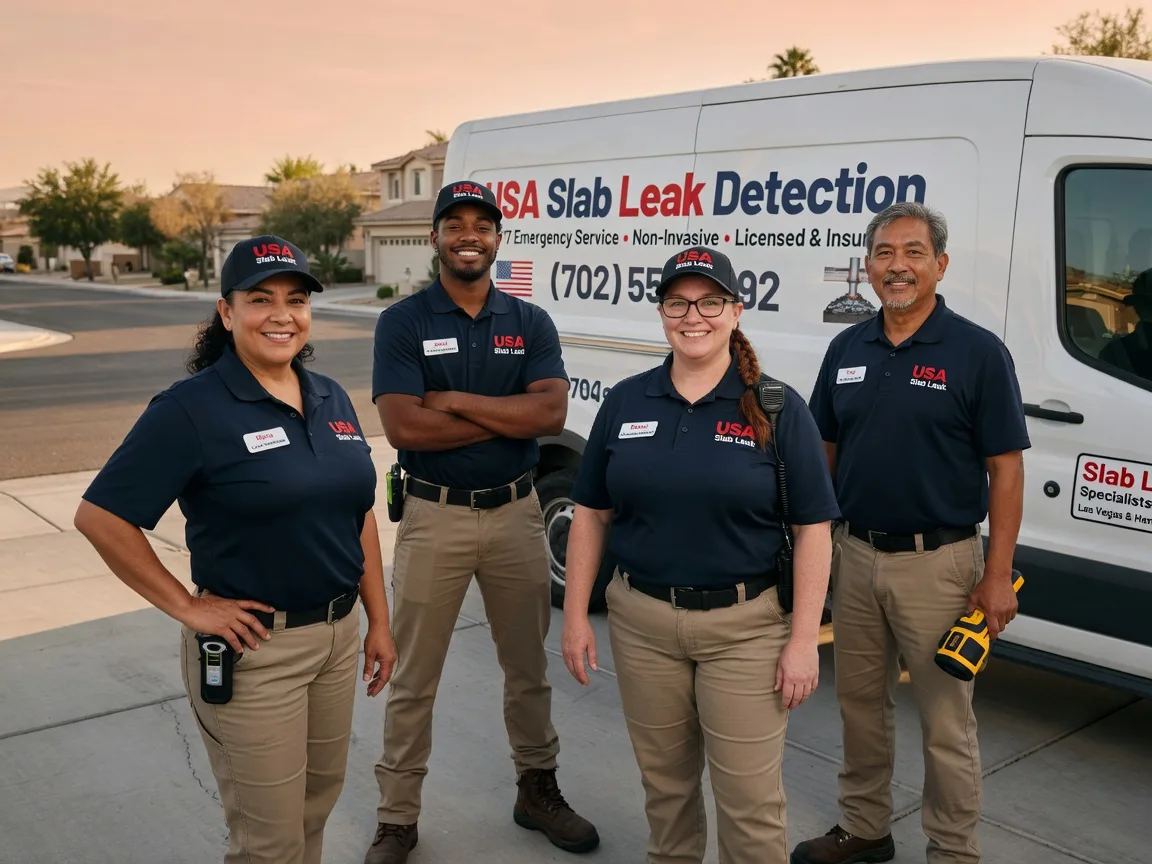Slab Leak Repair company in Leonidas, MI