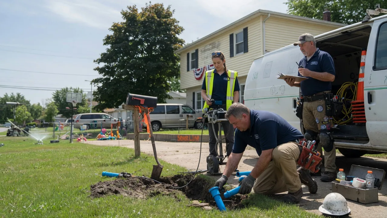 Slab Leak Repair in Leonidas, MI near me